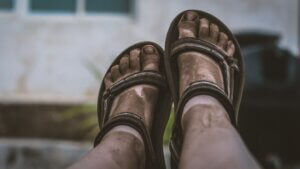 Jesus washed the disciples' feet to provide an example to all of us.