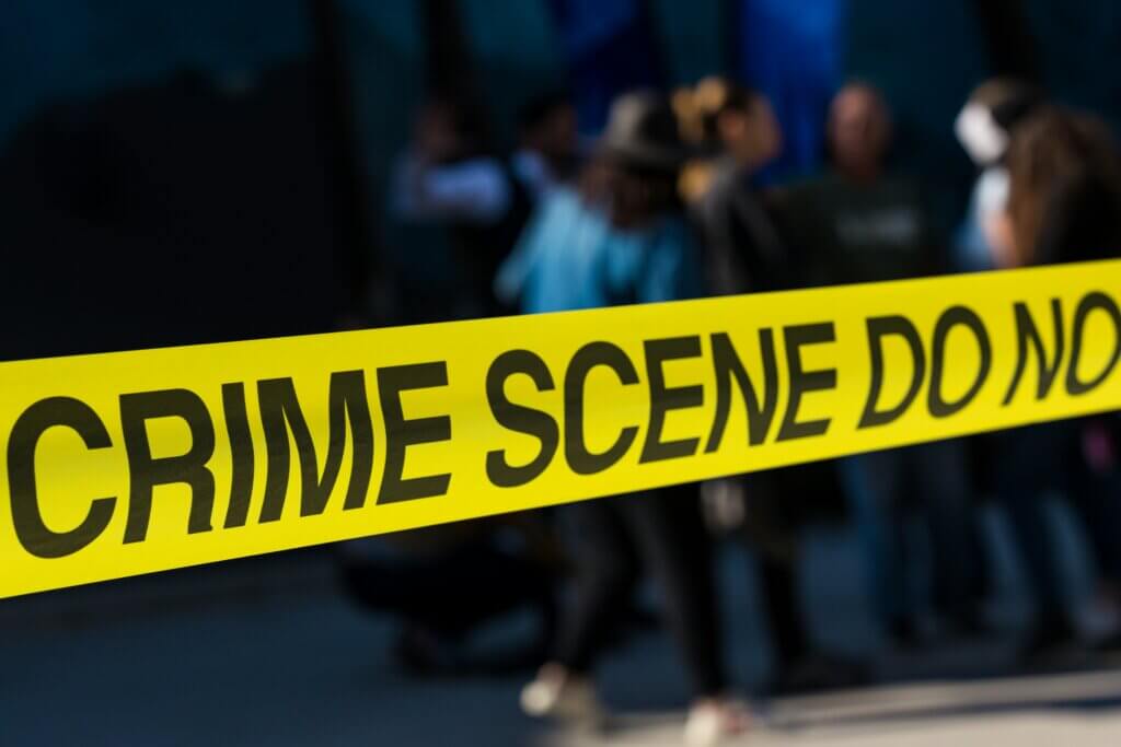 An image of crime scene tape, holding back a crowd lets us know another evil deed has happened. Why does God allow evil? Is God on the hook for evil?